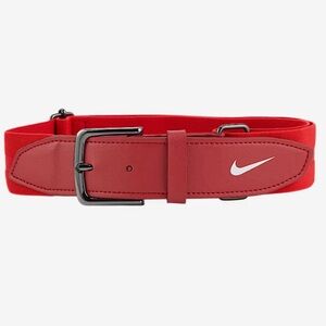 Nike Red Athletic baseball kids Belt with Adjustable Fit